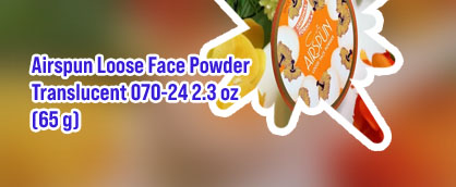 Airspun loose face powder