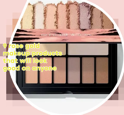 Best rose gold eyeshadow