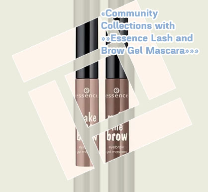 Eyebrow gel mascara essence