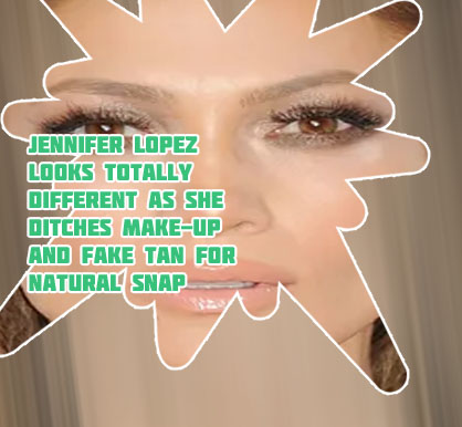 Jlo natural makeup look