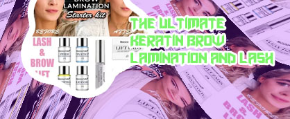 Keratin brow lamination