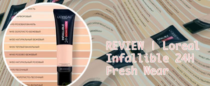 Loreal infallible foundation