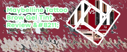 Maybelline tattoo brow tint peel off
