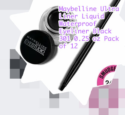 Maybelline waterproof ultra liner