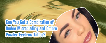 Ombre microblading