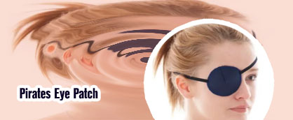 Square eye patch